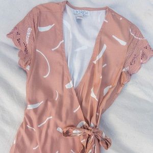 Yireh Isabella Wrap Maxi Eco Sustainable fashion dress